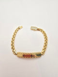 10K ID CHINO LINK STYLE BRACELET – 7" 5.5MM – JY Jewelry Wholesale