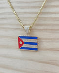 10K CUBAN FLAG PENDANT – JY Jewelry Wholesale
