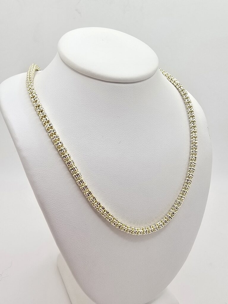 10K ICE CHAIN – 20" 3.5MM – JY Jewelry Wholesale