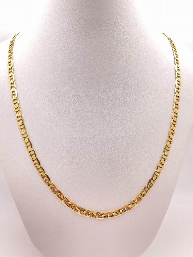 14K SOLID MARINER CHAIN – 22" 4.5MM – JY Jewelry Wholesale