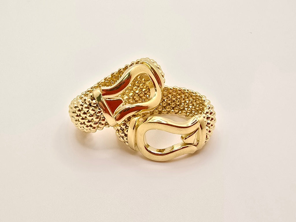 10K ELEGANT MILANESA RING – 7 – JY Jewelry Wholesale
