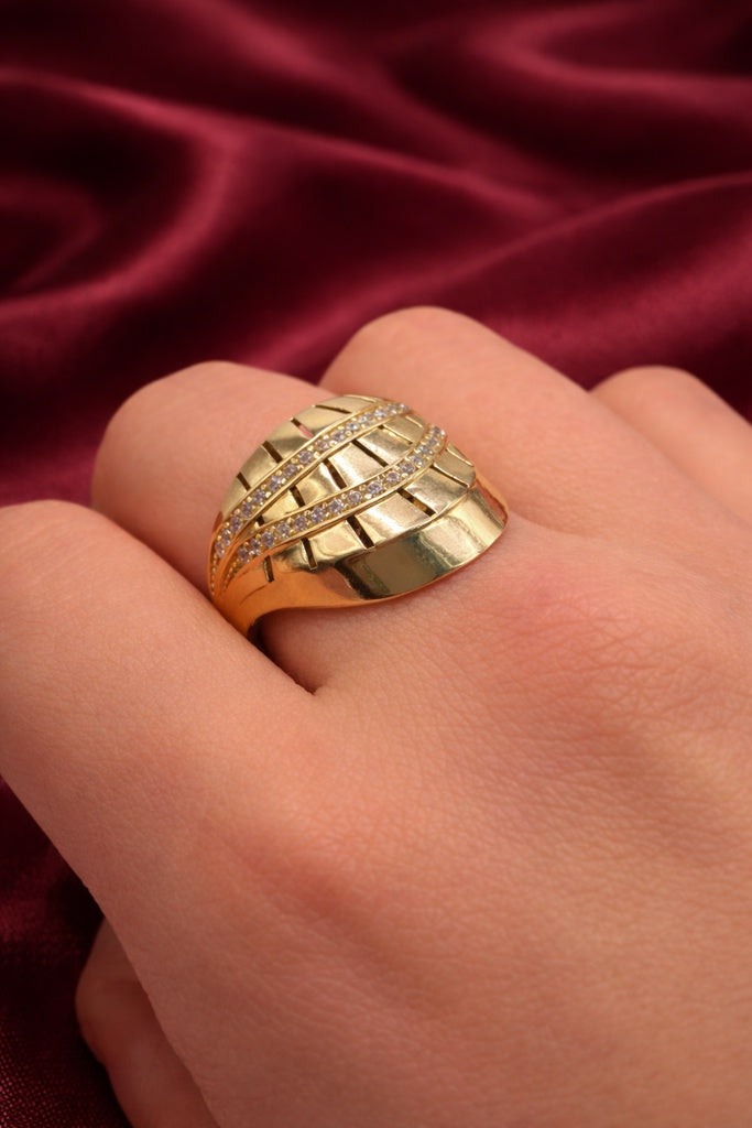 10K MODERN RING – 9.5 – JY Jewelry Wholesale