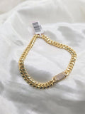 10K SOLID MIAMI CUBAN BRACELET CZ LOCK – 8.5" 5MM – JY Jewelry Wholesale