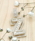 10K MEDIUM CZ "Z" LETTER PENDANT – JY Jewelry Wholesale