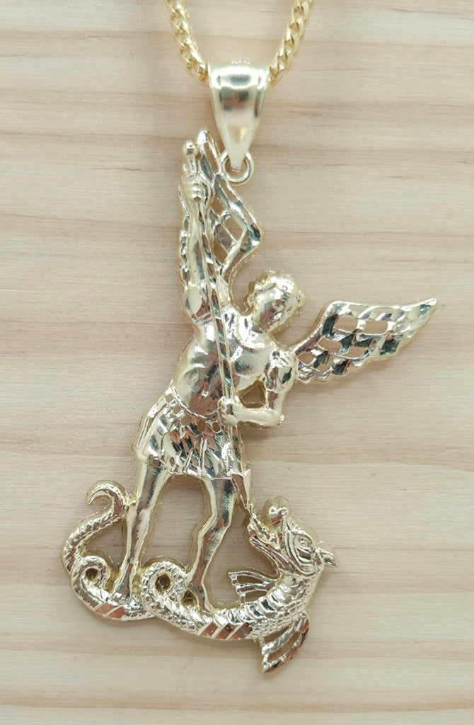 10K LARGE SAN MIGUEL PENDANT – JY Jewelry Wholesale