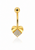 10K HEART PIERCING – M REF-170373/00000 – JY Jewelry Wholesale