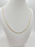 10K VALENTINE CHAIN – 24" 2.5MM – JY Jewelry Wholesale
