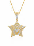 10K CZ ELEGANT STAR PENDANT – JY Jewelry Wholesale