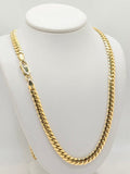 14K SOLID MIAMI CUBAN CHAIN – 5MM 24" – JY Jewelry Wholesale