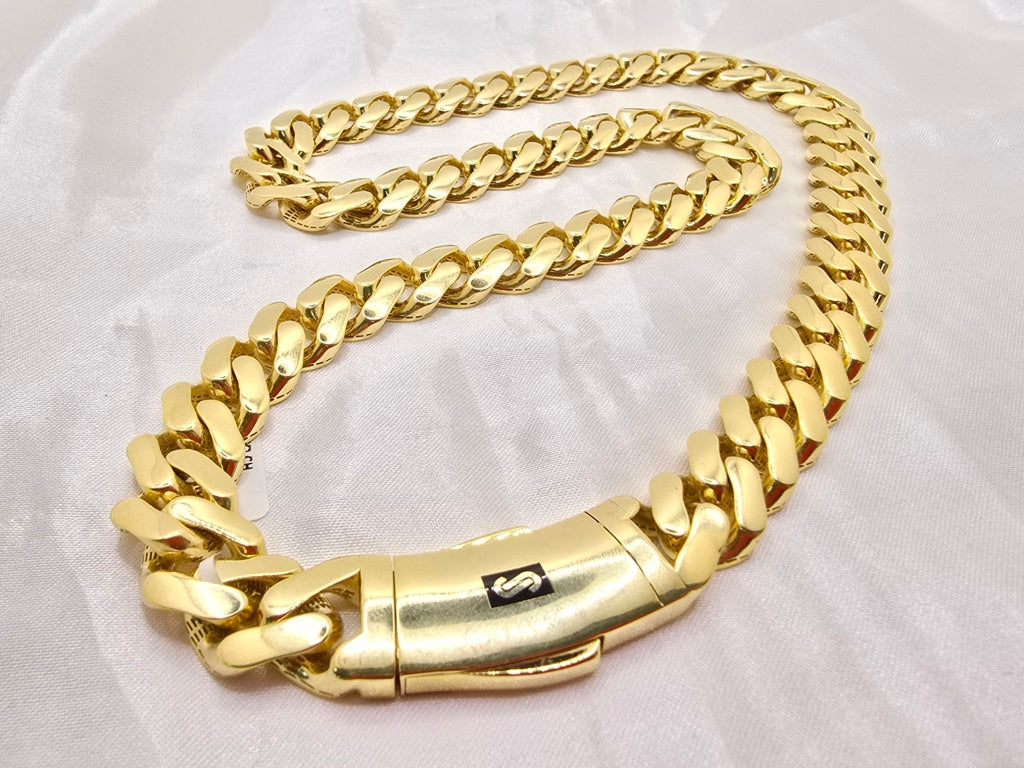 10K CERTIFIED PLAIN MONACO – 13.5MM 22" – JY Jewelry Wholesale