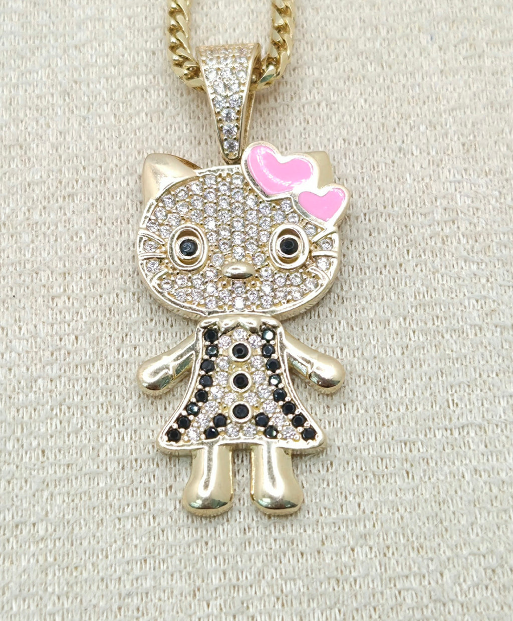 14K CZ HELLO PENDAT – JY Jewelry Wholesale