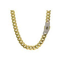 10K CERTIFIED MONACO CHAIN CZ CLOSURE – 11.5MM 24" – JY Jewelry Wholesale