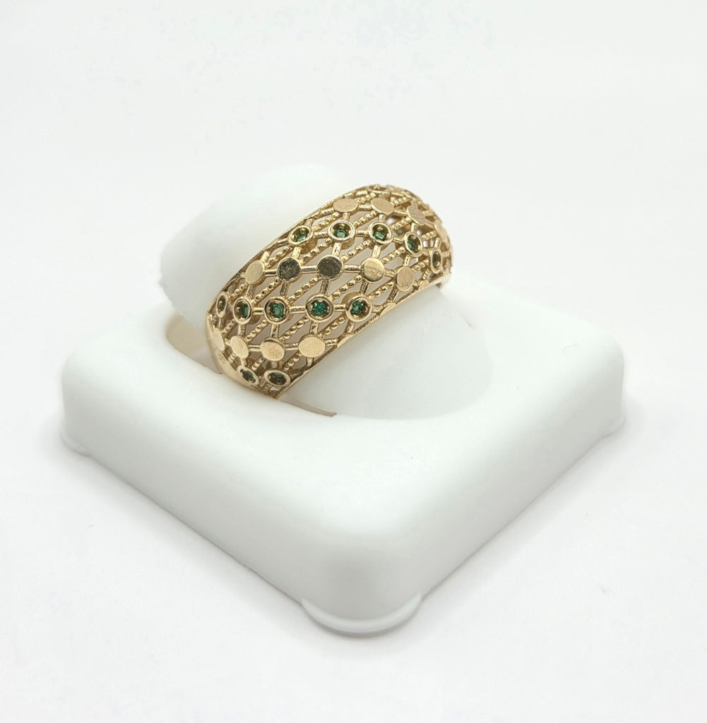 10K VINTAGE AVON LATTICE RING – 7.5 – JY Jewelry Wholesale