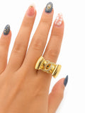 10K RIBBON RING – 7-7.5 – JY Jewelry Wholesale