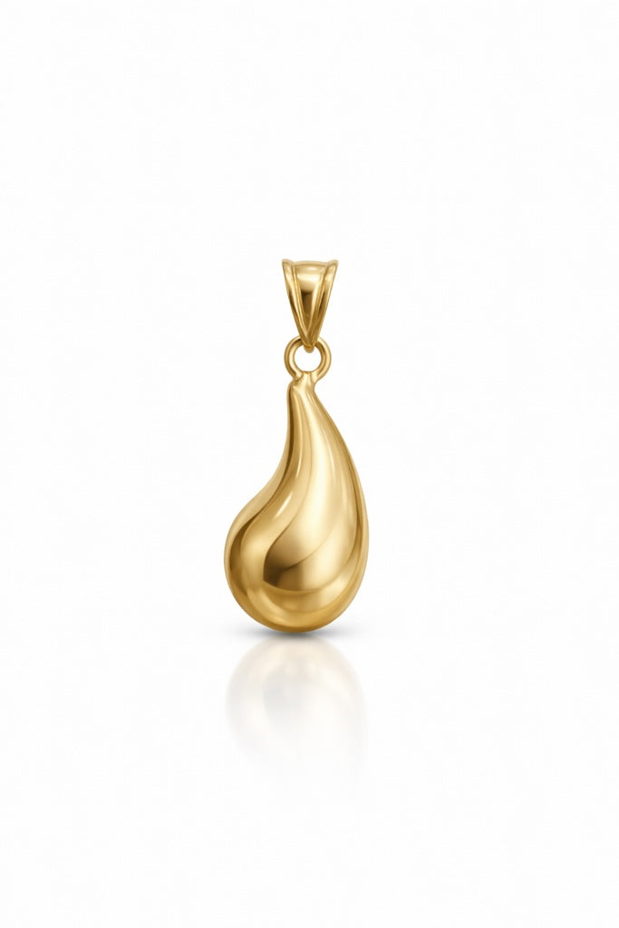 10K SMALL GOLDEN DROP PENDANT PENDANT – JY Jewelry Wholesale