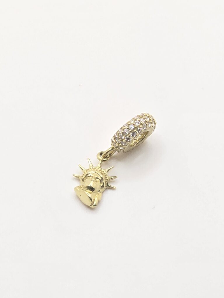 10K STATUE OF LIBERTY CHARM – JY Jewelry Wholesale