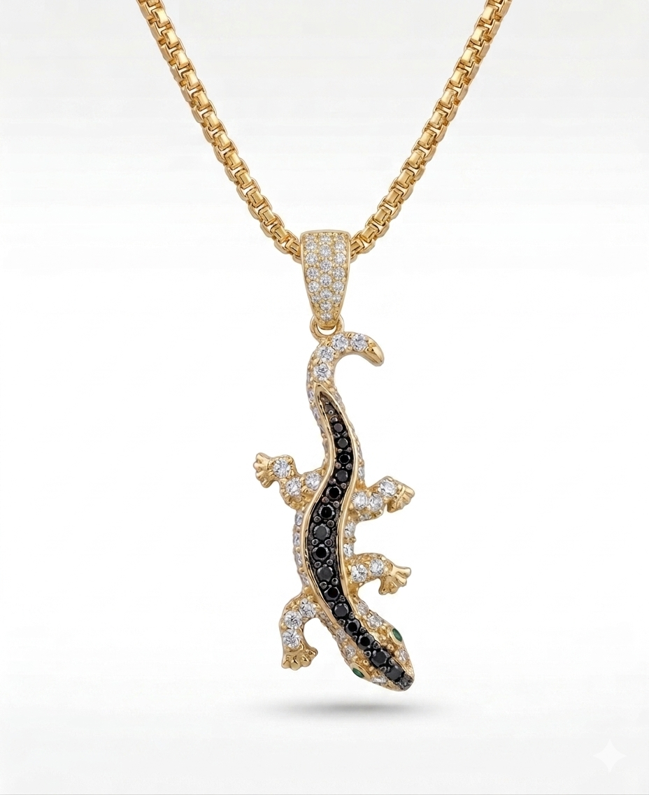 10K LIZARD PENDANT – JY Jewelry Wholesale