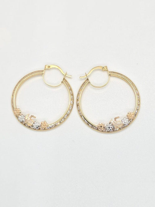 10K 15ANERA HOOP EARRINGS – JY Jewelry Wholesale