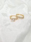 10K CZ NET WOMEN'S ENGAGEMENT RING – 7 – JY Jewelry Wholesale