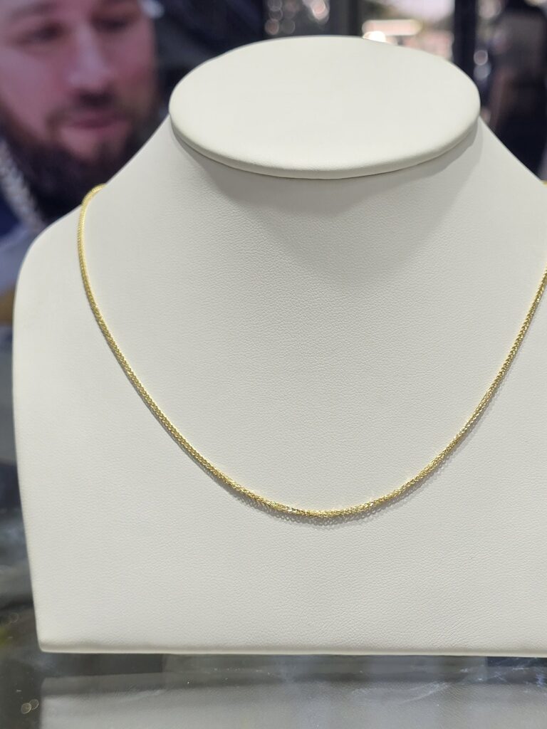 14K FRANCO CHAIN 1.3MM – JY Jewelry Wholesale
