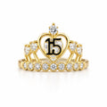 10K 15ANERA CROWN RING – 8 – JY Jewelry Wholesale