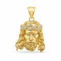 10K JESUS FACE PENDANT Size – JY Jewelry Wholesale