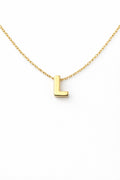 10K CHAIN ??WITH LETTER "L" PENDANT – 18 – JY Jewelry Wholesale