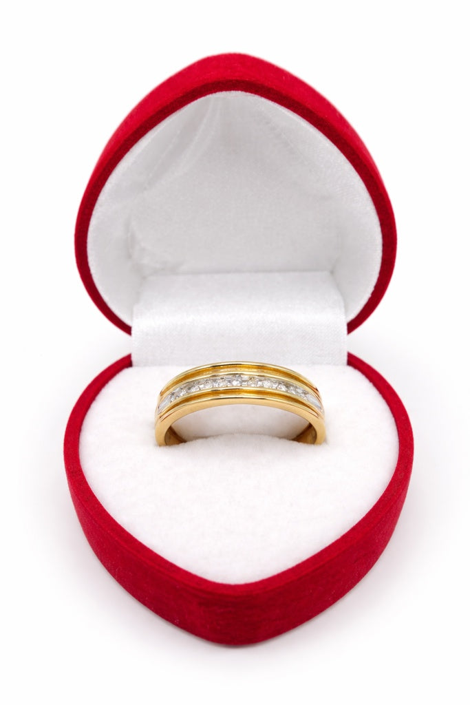 10K CLASSIC DIAMOND MANS' ENGAGEMENT RING – 0.1/10CT – JY Jewelry Wholesale