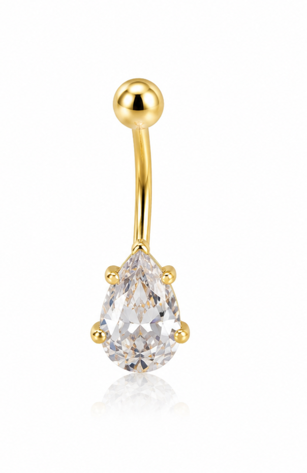 10K PEAR CHAPE PIERCING – M REF-161326/0000 – JY Jewelry Wholesale