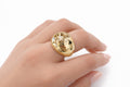 14K VINTAGE TREE SILHOUETTE DESIGN RING – 7 – JY Jewelry Wholesale