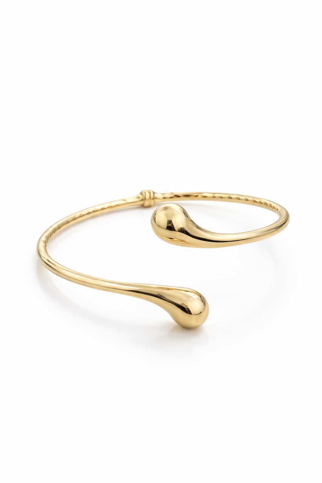 14K TWO DROPS BANGLE – JY Jewelry Wholesale
