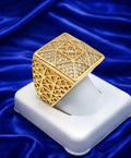 10K SQUARE ROSETTA MAN'S RING – 11 – JY Jewelry Wholesale