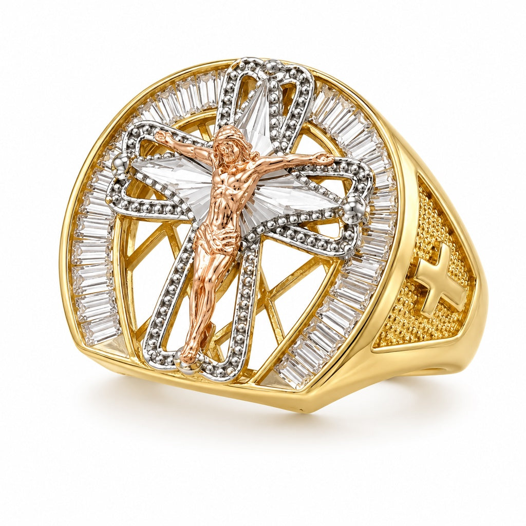 10K JESUS RING – 10 – JY Jewelry Wholesale