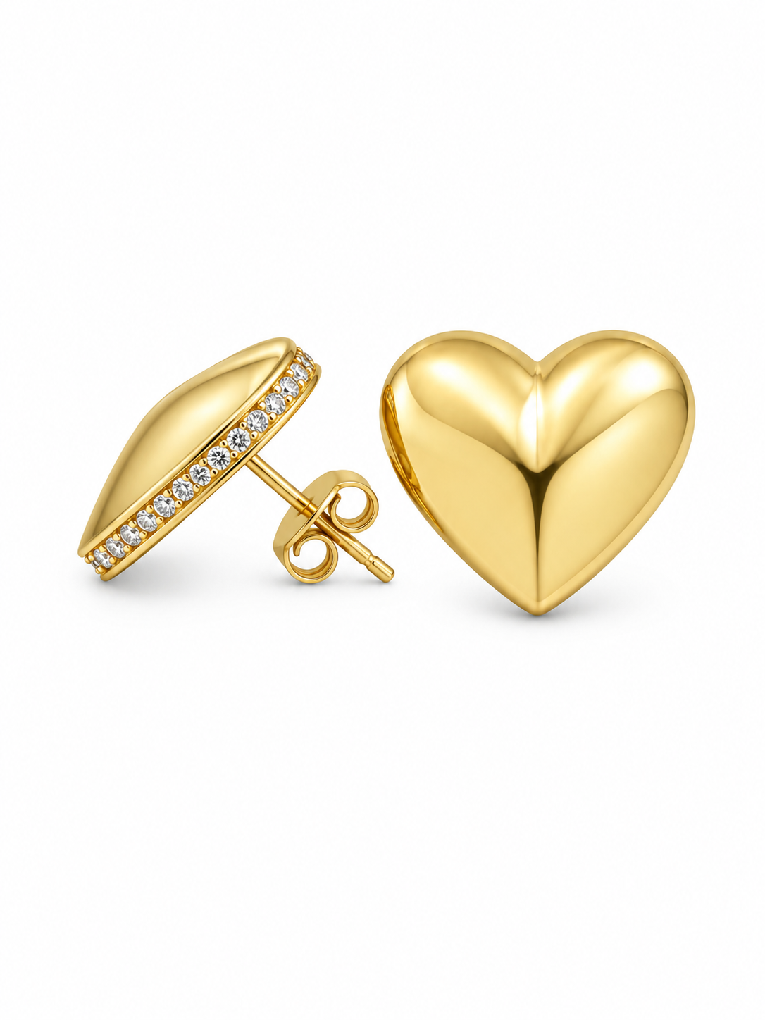 10K HEART EARRINGS Size – JY Jewelry Wholesale