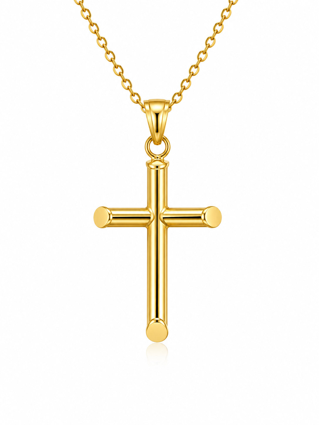 14K SMALL CROSS PENDANT – JY Jewelry Wholesale