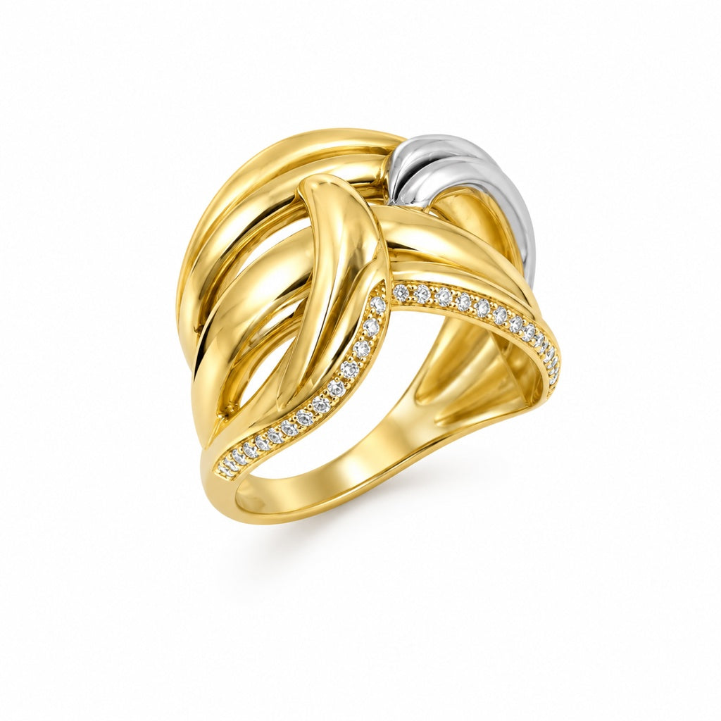 10K MODERN RING – 8 – JY Jewelry Wholesale