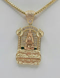 14K CZ HOUSE STYLE CARIDAD PENDANT – JY Jewelry Wholesale