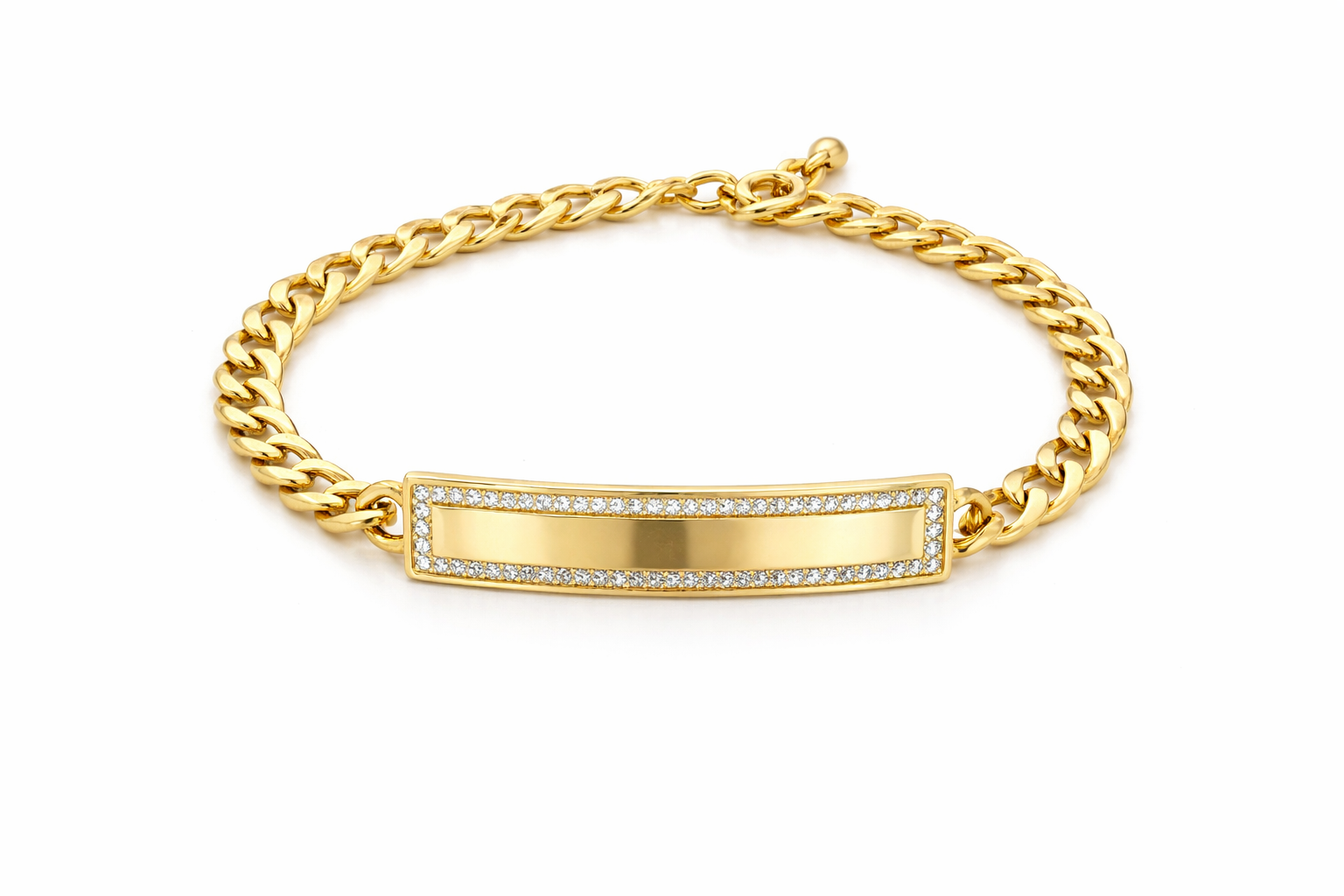 10K ID BRACELET – 7.5 INCHES 6MM – JY Jewelry Wholesale