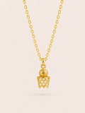 10K EXTRA SMALL BASKETBALL NET PENDANT – XS – JY Jewelry Wholesale