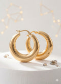 10K VINTAGE CRESCENT MOON DESIGN HOOPS EARRINGS – JY Jewelry Wholesale