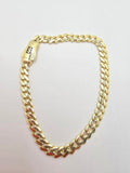 10K PLAIN CERTIFIED MONACO BRACELET – 7.5" 5MM – JY Jewelry Wholesale