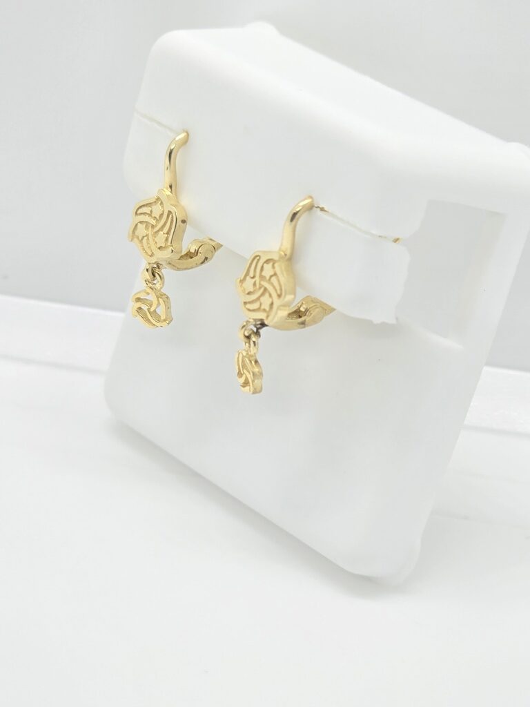 10K 3STARS EARRINGS – JY Jewelry Wholesale