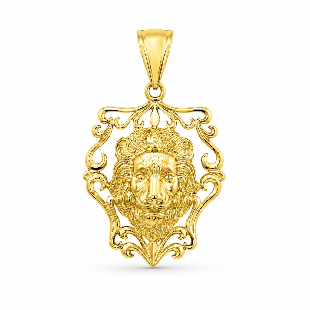 10K LION PENDANT Size – JY Jewelry Wholesale