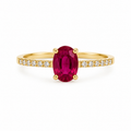 14K RUBI & DIAMOND PROMISE RING – 7 – JY Jewelry Wholesale