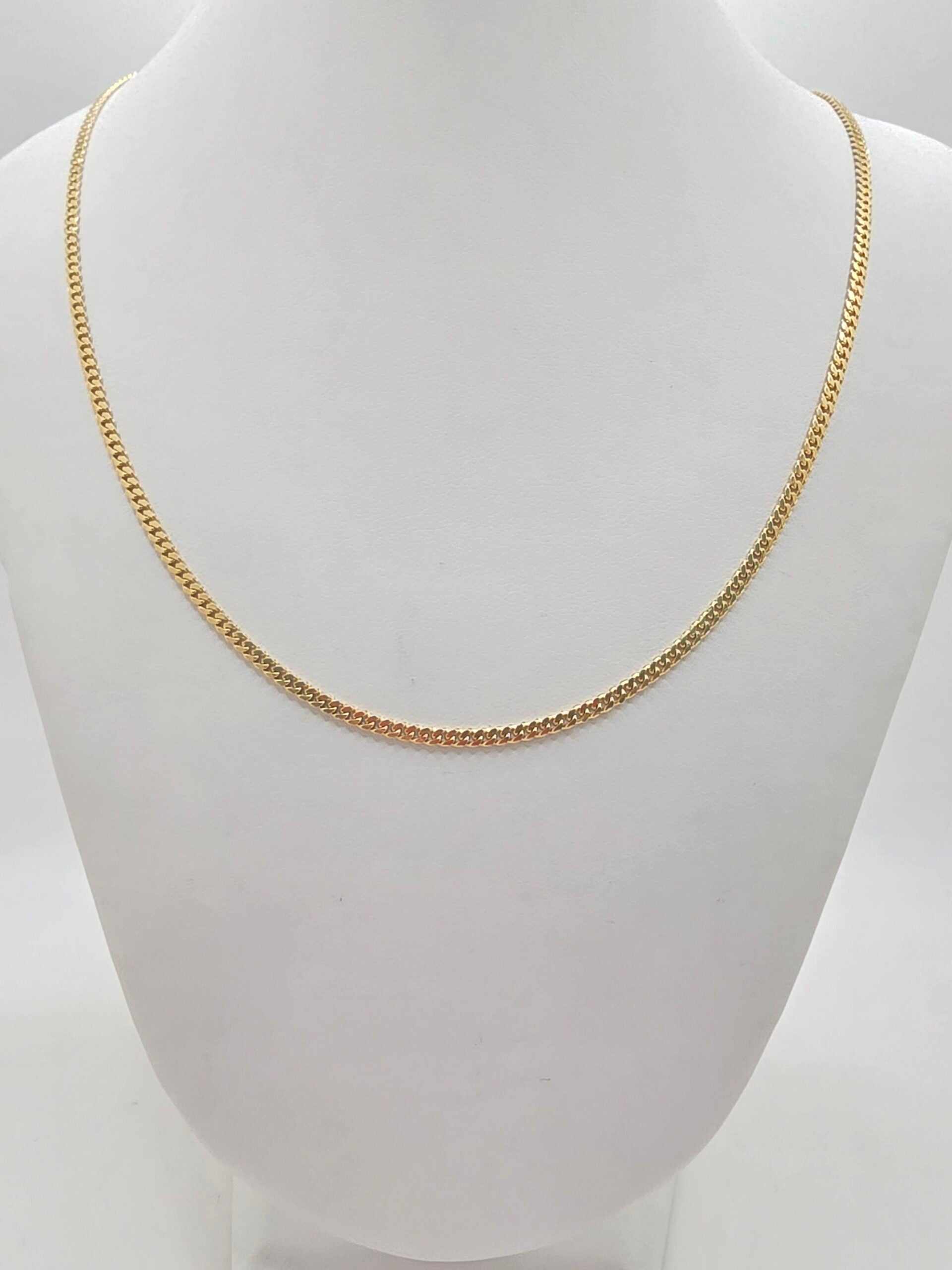 14K SOLID MIAMI CUBAN CHAIN – 22" 2.5MM – JY Jewelry Wholesale