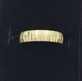 10K FANCY VERTICAL LINES DESIGN WEDDING BAND RING – 8 5MM – JY Jewelry Wholesale