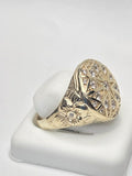 14K ROUND STAR DESIGN SMALL ROSETTA MAN'S RINGSize 12-12.5 – JY Jewelry Wholesale