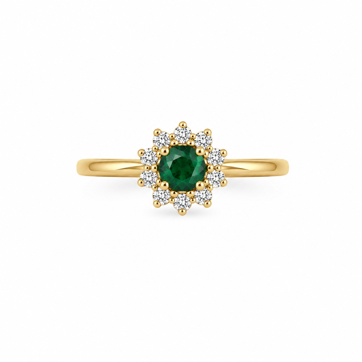 10K RING FLOWER GREEN – JY Jewelry Wholesale