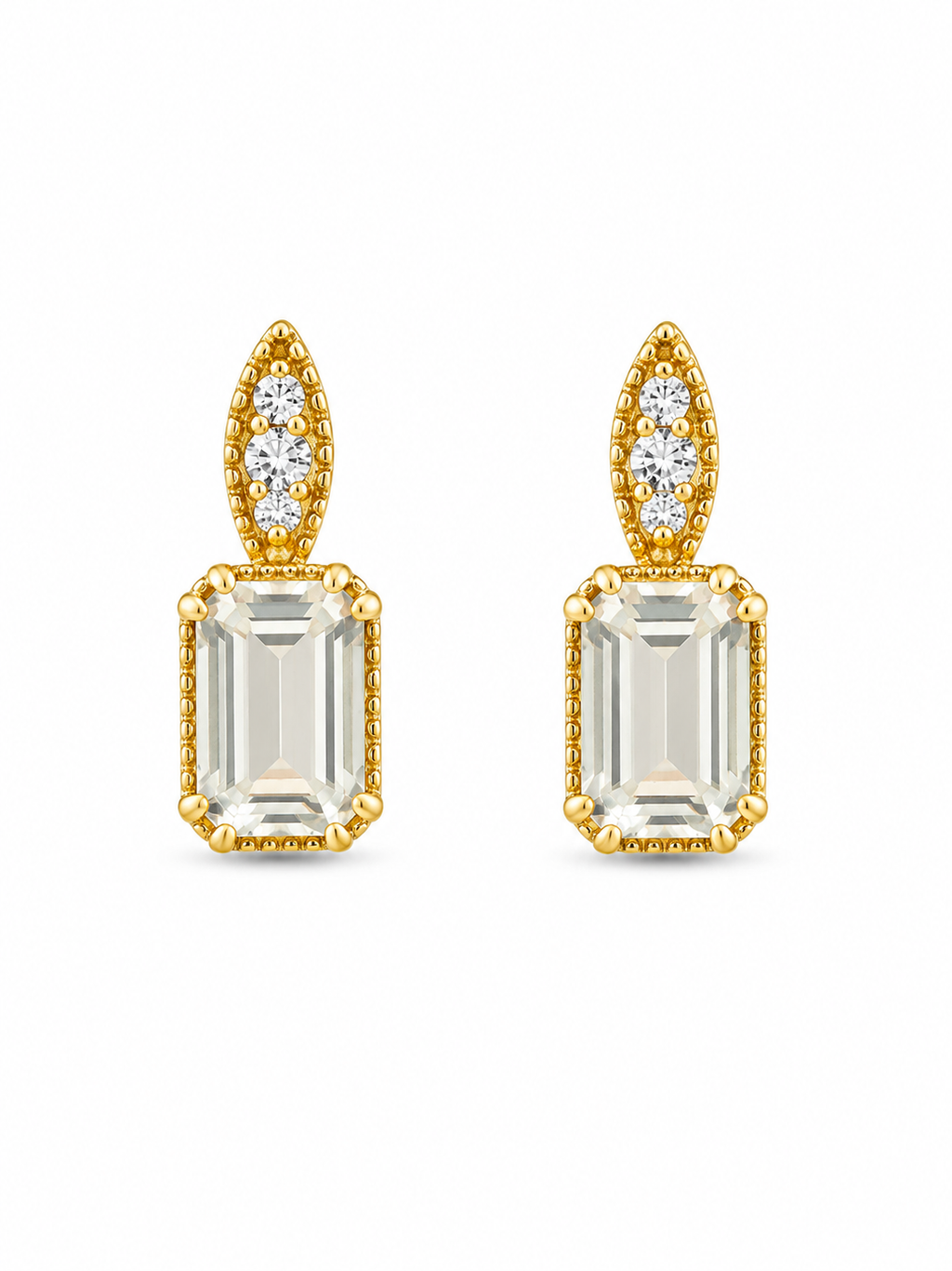 14K DIAMOND DELICATE EARRINGS Size – JY Jewelry Wholesale