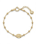 10K DELICATE BEADS DETAILS BRACELET – 7-8" – JY Jewelry Wholesale
